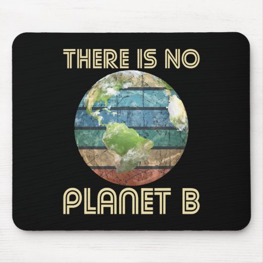 Er is geen planeet B - Milieubescherming EA Muismat (Voorkant)