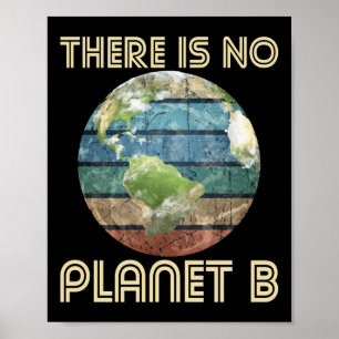 Er is geen planeet B - Milieubescherming EA Poster