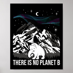 Er is geen planeet B - Milieubescherming EA Poster