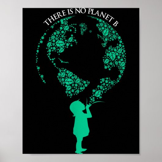 Er is geen planeet B - Opwarming van de Aarde _1 Poster (Voorkant)