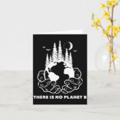 Er Is Geen Planeet B Red De Milieu Natuur E Kaart (Gele Bloem)