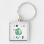 Er Is Geen Planeet B Sleutelhanger (Voorkant)