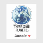 Er is geen Planeet B Sticker (Vel)