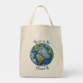 Er Is Geen Planeet B Tote Bag (Achterkant)