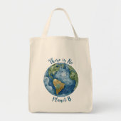 Er Is Geen Planeet B Tote Bag (Voorkant)