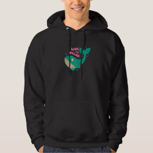 Er is geen planeet B walvis die de oceaan redt 8 Hoodie