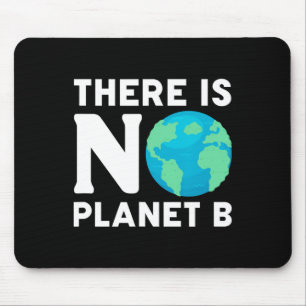 Er is geen planeet door klimaatverandering en mili muismat