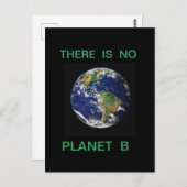 ER IS GEEN PLANET B  BRIEFKAART (Voorkant / Achterkant)