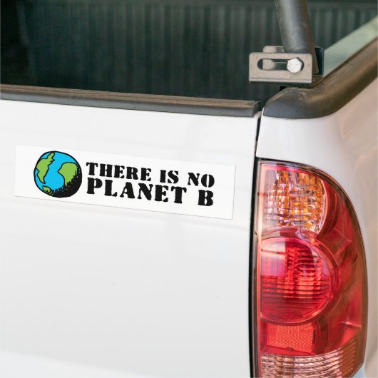 ER IS GEEN PLANET B BUMPERSTICKER (Op Truck)