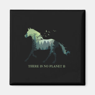 Er is geen Planet B Earth Day Design Natural Reset Magneet