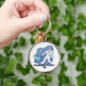 Er is geen planet B - Earth Day (Sketchy Texture) Sleutelhanger (Hand)