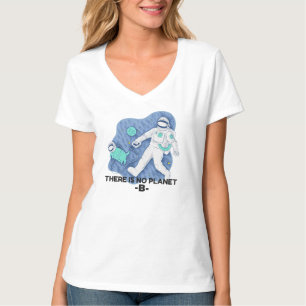 Er is geen planet B - Earth Day (Sketchy Texture) T-shirt