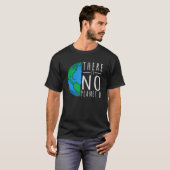 Er is geen planet B om de wereld te redden T-shirt (Voorkant volledig)