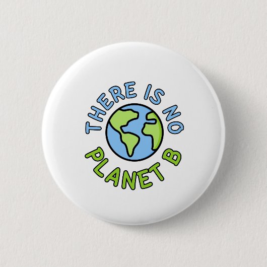 Er is geen Planet B - Plan B Button (Voorkant)