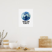 Er is geen Planet B Poster (Keuken)