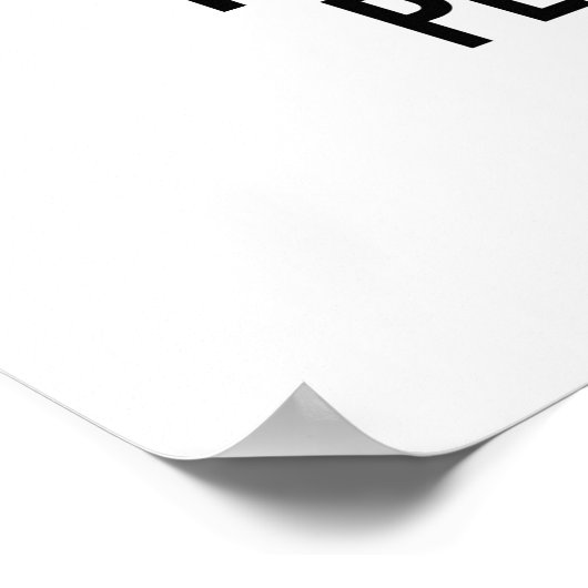 Er is geen Planet B Poster (Hoek)