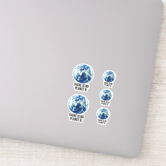 Er is geen Planet B Sticker (Detail)
