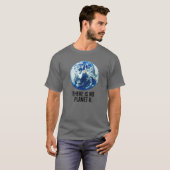 Er is geen Planet B T-shirt (Voorkant volledig)