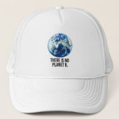 Er is geen Planet B Trucker Pet (Voorkant)