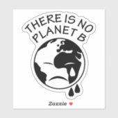 Er is geen planet B, Vegan Activism Sticker (Vel)