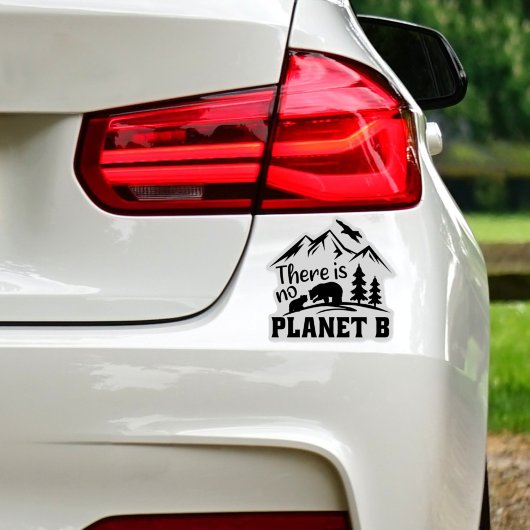 Er is geen planet B, Vegan Activism Sticker