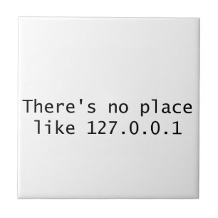 Er is geen plek als 127.0.0.1 tegeltje