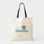 Er is geen plek zoals Alabama, Canvas tas, mam Gif Tote Bag (Voorkant)