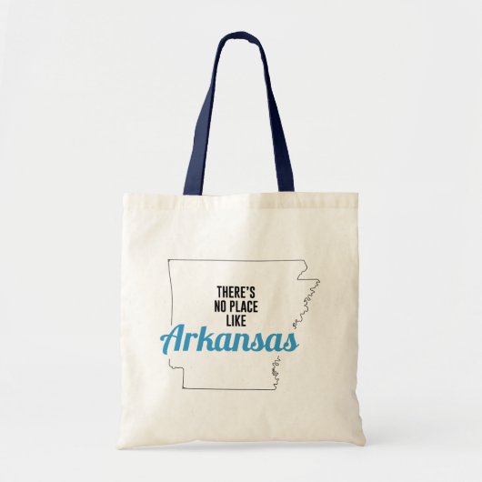 Er is geen plek zoals Arkansas, Canvas tas, mam Gi Tote Bag (Voorkant)