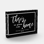 Er is geen plek zoals de aangepaste thuisnaam fotoblokken (Links)