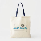 Er is geen plek zoals de Canvas tas van South Dako (Voorkant)