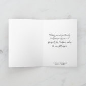 Er is geen plek zoals de thuisfoto Kerstmis Feestdagen Kaart (Binnen)