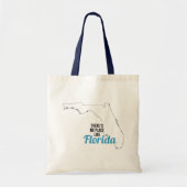 Er is geen plek zoals Florida Canvas tas, mam Gift Tote Bag (Voorkant)