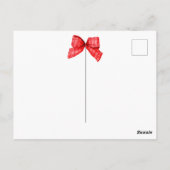 Er is geen plek zoals Gnome voor de Feestdagen Briefkaart (Achterkant)