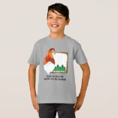 Er is geen plek zoals GNOME, voor de feestdagen. T-shirt (Voorkant volledig)