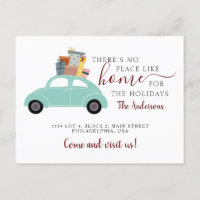 Er is geen plek zoals Home Cyan Car Car Moving
