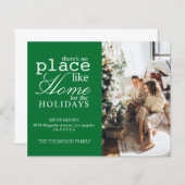 Er is geen plek zoals Home Green Photo Moving (Voorkant / Achterkant)