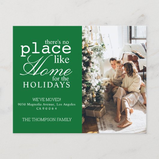 Er is geen plek zoals Home Green Photo Moving (Voorkant)