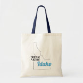 Er is geen plek zoals Idaho, Canvas tas, mam Gift Tote Bag (Voorkant)