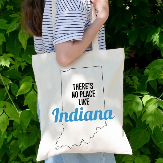 Er is geen plek zoals Indiana, Canvas tas, mam Gif Tote Bag