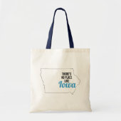 Er is geen plek zoals Iowa, Canvas tas, mam Gift Tote Bag (Voorkant)