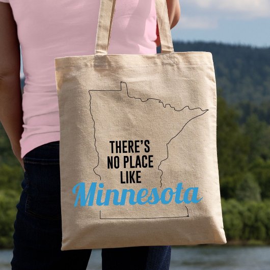 Er is geen plek zoals Minnesota Canvas tas, mam Gi Tote Bag
