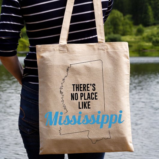 Er is geen plek zoals Mississippi, Canvas tas