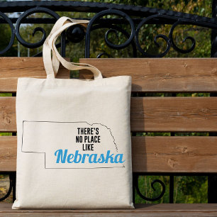 Er is geen plek zoals Nebraska, Canvas tas, mam Gi Tote Bag