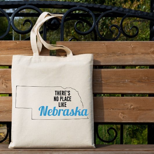 Er is geen plek zoals Nebraska, Canvas tas, mam Gi Tote Bag