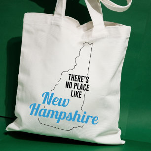 Er is geen plek zoals New Hampshire Canvas tas