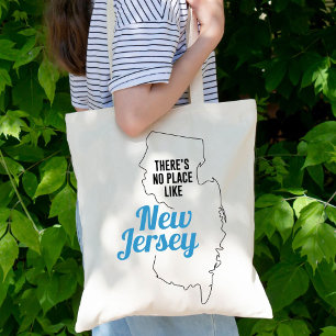 Er is geen plek zoals New Jersey Canvas tas