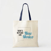 Er is geen plek zoals New Mexico Canvas tas (Voorkant)