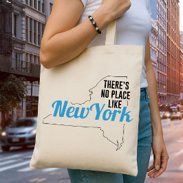 Er is geen plek zoals New York Canvas tas