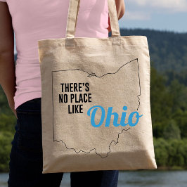 Er is geen plek zoals Ohio, Canvas tas, mam Gift Tote Bag