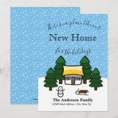 Er is geen plek zoals onze nieuwe thuisvakantiekaa kaart (Voorkant / Achterkant)